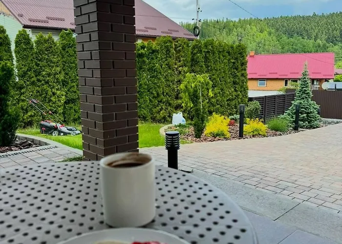 у східниці 펜션 Skhidnytsia